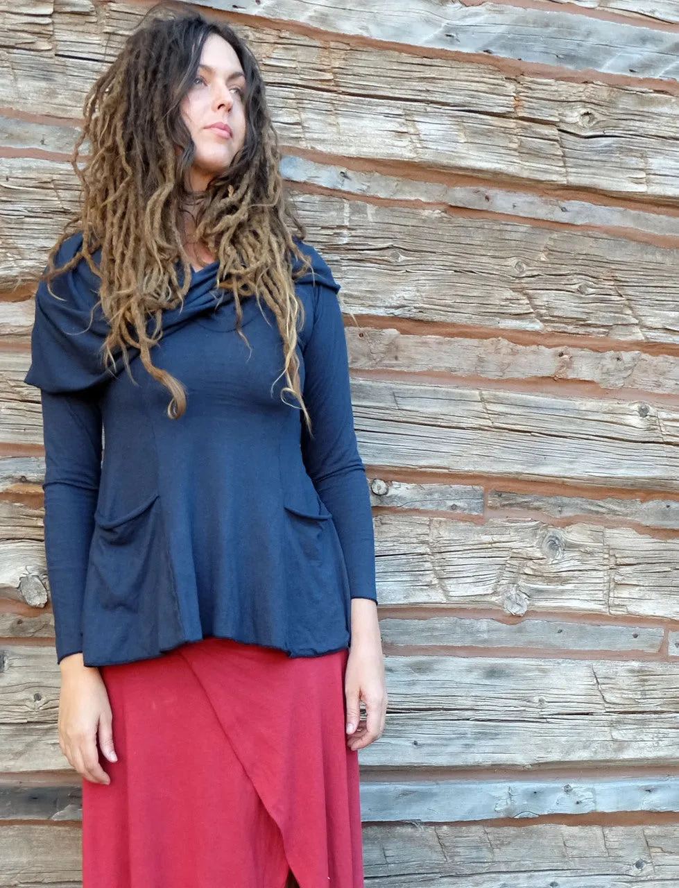 Super Cowl Perfect Pockets Shirt