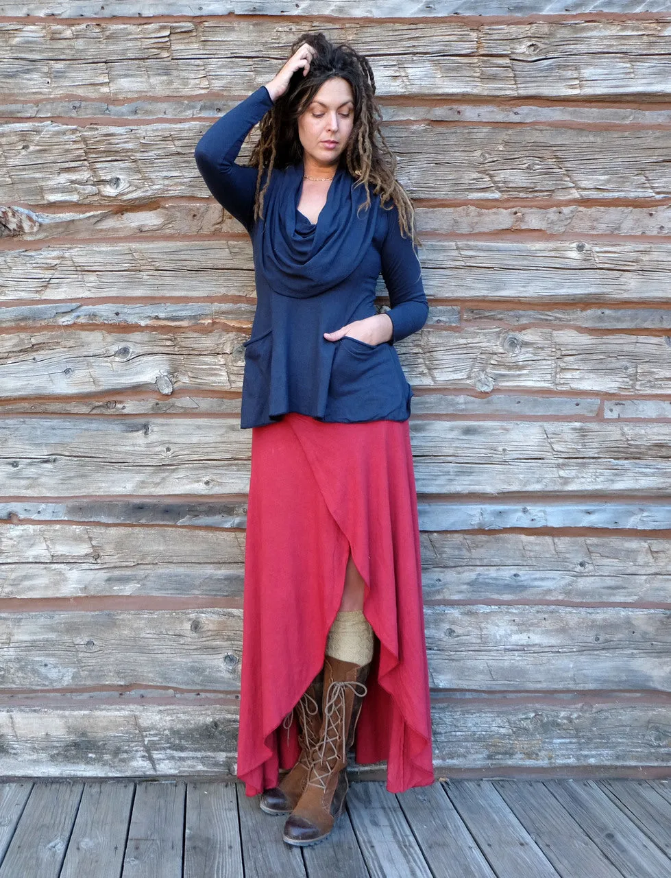 Super Cowl Perfect Pockets Shirt