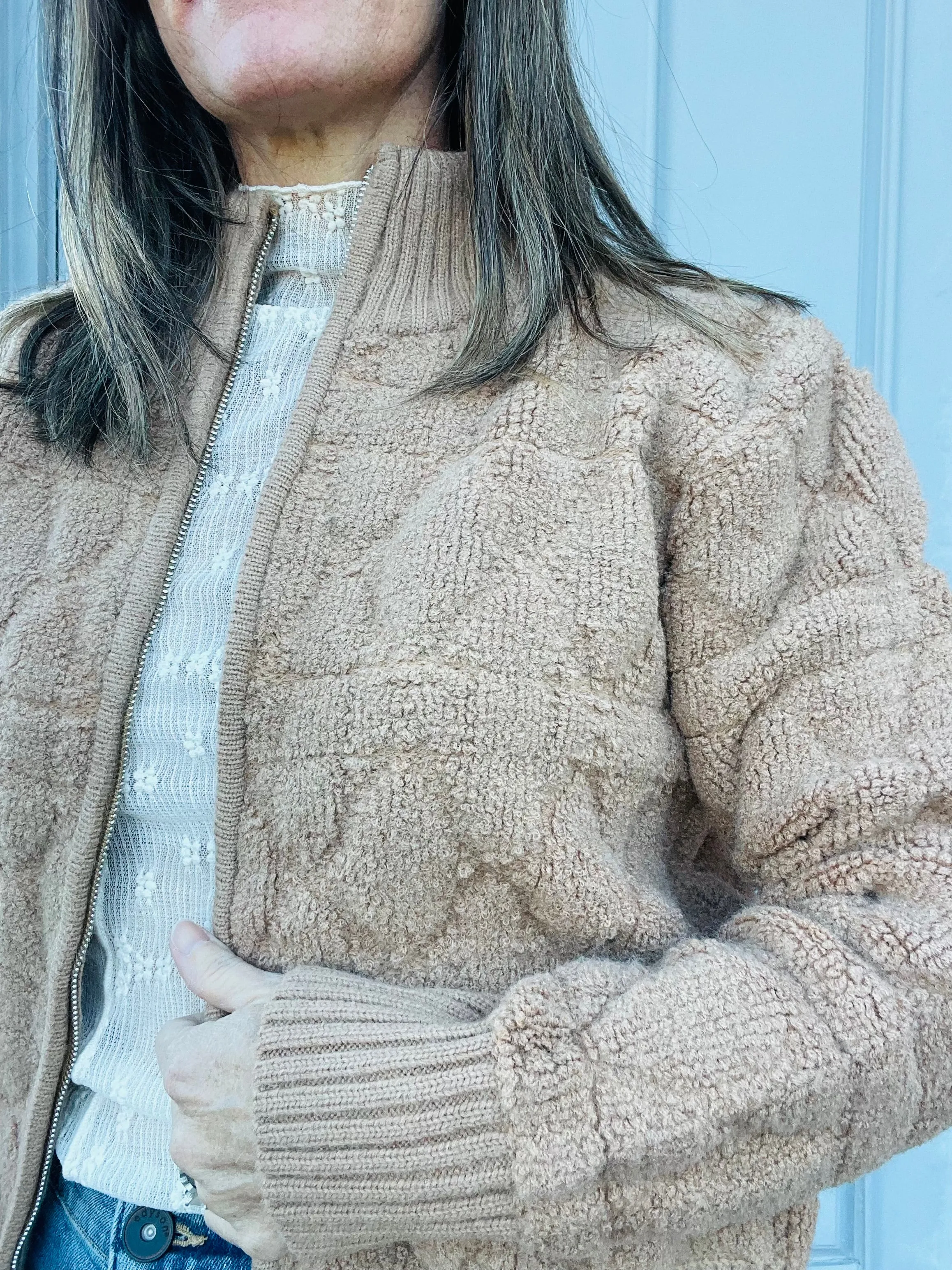 Tan Cardigan
