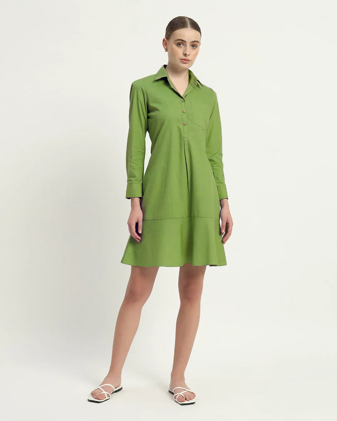The Lyon Fern Cotton Dress