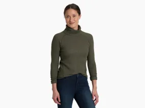 Women's Petra Turtleneck - Dark Moss